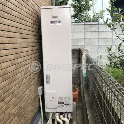 施工後のエコキュート（三菱 SRT-W375Z）