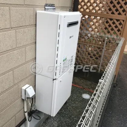 施工後の給湯器（ノーリツ GT-2060SAWX-2 BL）