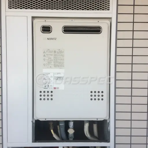 交換前の給湯器（ノーリツ GT-2427SAWX）