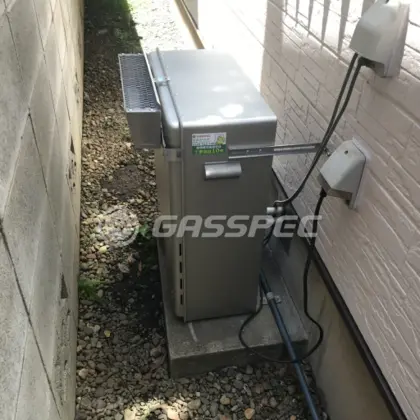 施工後の給湯器（ノーリツ GT-C2462ARX-2 BL）