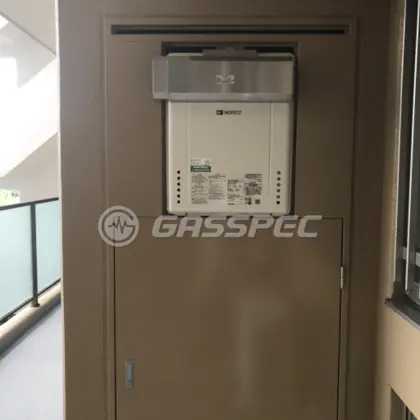 施工後の給湯器（ノーリツ GT-2060SAWX-2 BL）