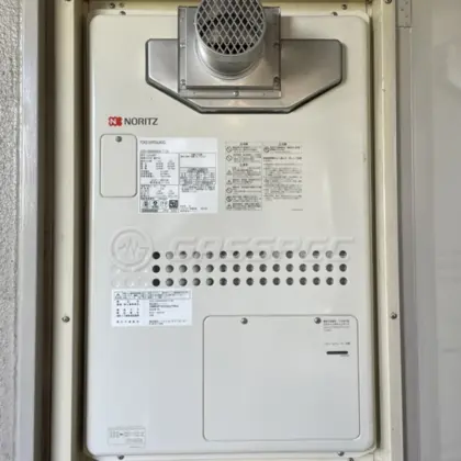 施工後の暖房熱源機（ノーリツ GQH-2443AWX3H-T-DX BL）