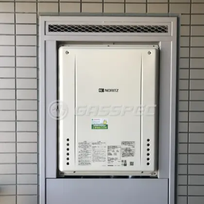施工後の給湯器（ノーリツ GT-1660SAWX-TB-2 BL）