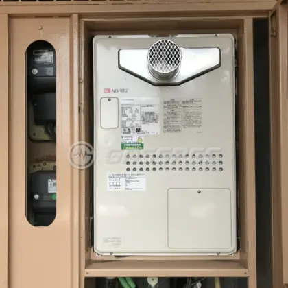 施工後の暖房熱源機（ノーリツ GTH-2444AWX3H-T-1 BL）
