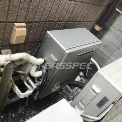 施工後の給湯器（ノーリツ GT-C2462ARX-2 BL）