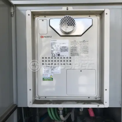 施工後の暖房熱源機（ノーリツ GTH-2445SAWX3H-T-1 BL）