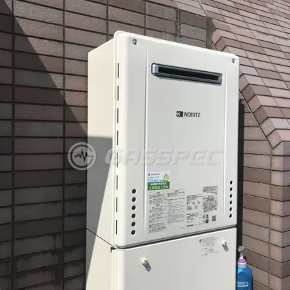 施工後の給湯器（ノーリツ GT-2060SAWX-2 BL）