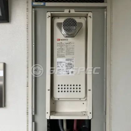 施工後の給湯器（ノーリツ GT-2053SAWX-T-4 BL）