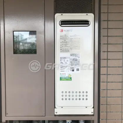 施工後の給湯器（ノーリツ GT-1653SAWX-4 BL）