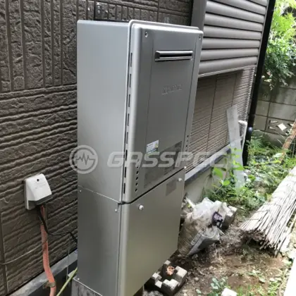 施工後の給湯器（ノーリツ GT-C2462SAWX-2 BL）