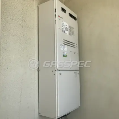 施工後の暖房熱源機（ノーリツ GTH-2444AWX3H-1 BL）