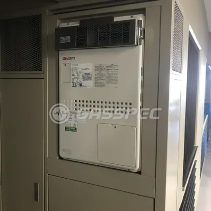 施工後の暖房熱源機（ノーリツ GTH-2444AWX3H-1 BL）