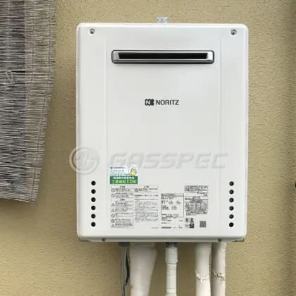 施工後の給湯器（ノーリツ GT-2060SAWX-2 BL）