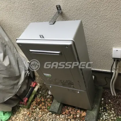 施工後の給湯器（ノーリツ GT-C2462SAWX-2 BL）