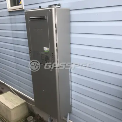 施工後の給湯器（ノーリツ GT-C2462SAWX-2 BL）