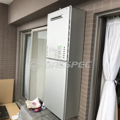 施工後の給湯器（ノーリツ GT-C2462SAWX-2 BL）