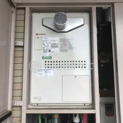 施工後の暖房熱源機（ノーリツ GTH-2444AWX3H-T-1 BL）