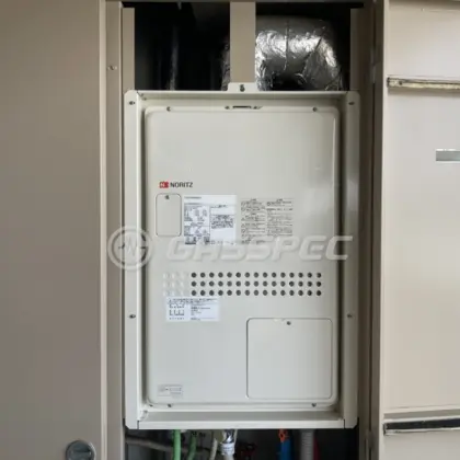施工後の暖房熱源機（ノーリツ GTH-2444AWX3H-H-1 BL）