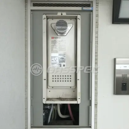 施工後の給湯器（ノーリツ GT-2053SAWX-T-4 BL）