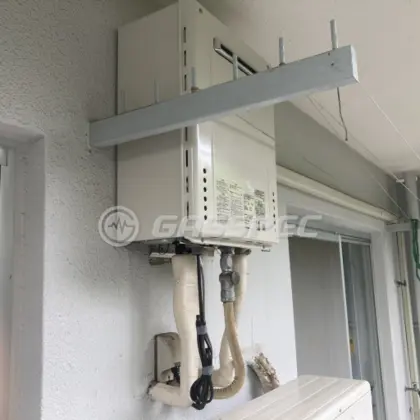 施工後の給湯器（ノーリツ GT-2060SAWX-2 BL）