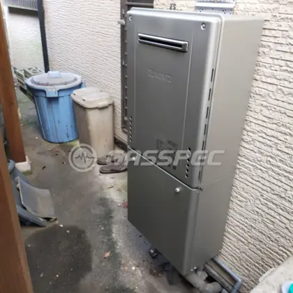施工後の給湯器（ノーリツ GT-C2462SAWX-2 BL）