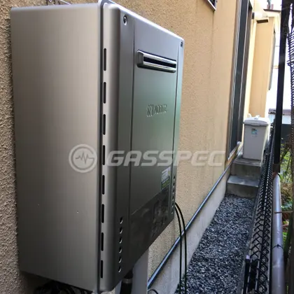 施工後の給湯器（ノーリツ GT-C2462SAWX-2 BL）