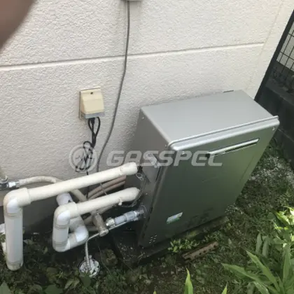 施工後の給湯器（ノーリツ GT-C2062ARX-2 BL）