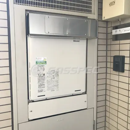 施工後の給湯器（リンナイ RUF-A2005SAW(B)）