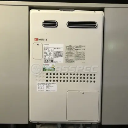 施工後の暖房熱源機（ノーリツ GTH-1644AWX-1 BL）