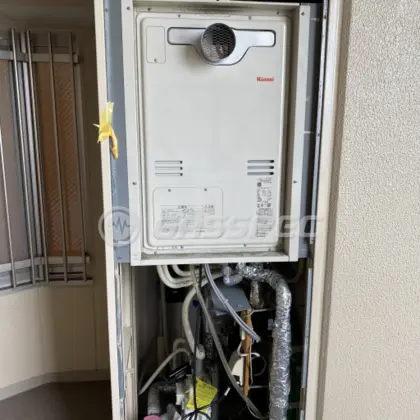 施工後の暖房熱源機（リンナイ RUFH-A2400AT2-3）