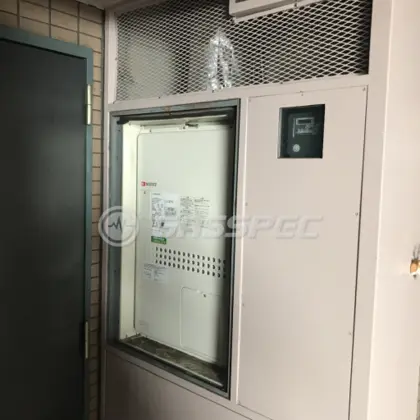 施工後の暖房熱源機（ノーリツ GTH-2444AWX3H-H-1 BL）