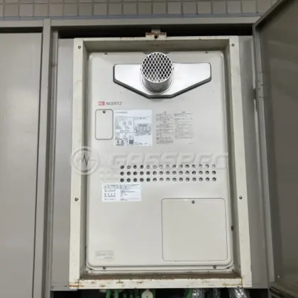 施工後の暖房熱源機（ノーリツ GTH-2444AWX3H-T-1 BL）