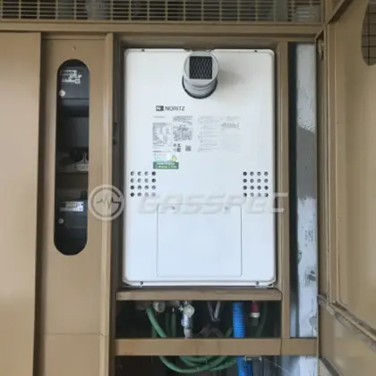 施工後の暖房熱源機（ノーリツ GTH-C2460AW3H-T-1 BL）