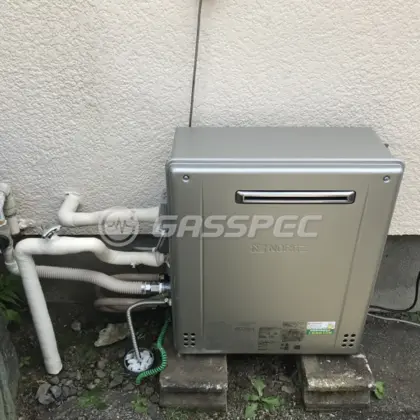施工後の給湯器（ノーリツ GT-C2062ARX-2 BL）