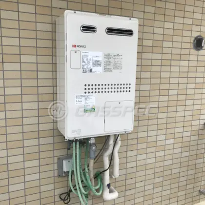 施工後の暖房熱源機（ノーリツ GTH-2444AWX3H-1 BL）
