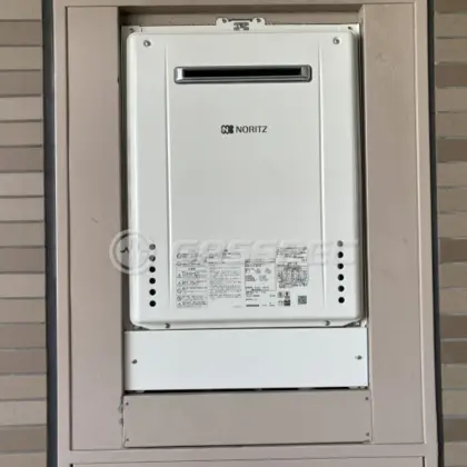 施工後の給湯器（ノーリツ GT-2460SAWX-2 BL）