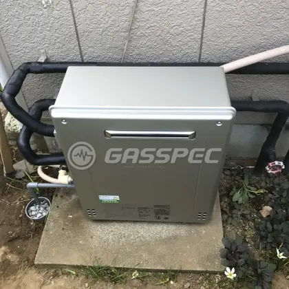 施工後の給湯器（ノーリツ GT-C2062SARX-2 BL）