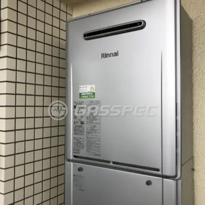 施工後の給湯器（リンナイ RUF-E2406SAW）