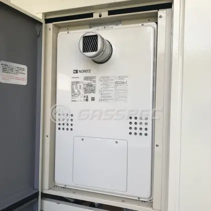 施工後の暖房熱源機（ノーリツ GTH-C2460AW3H-T-1 BL）