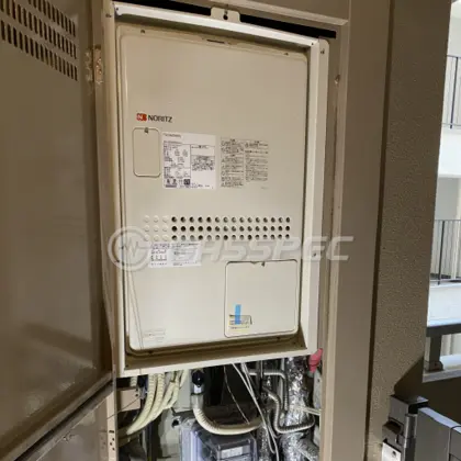 施工後の暖房熱源機（ノーリツ GTH-2444AWX3H-H-1 BL）