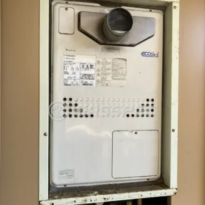 施工前の暖房熱源機