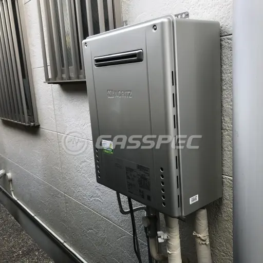 交換後の給湯器（ノーリツ GT-C2062SAWX-2 BL）