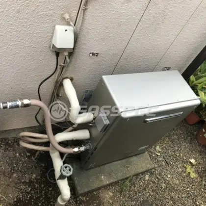 施工後の給湯器（ノーリツ GT-C2062SARX-2 BL）