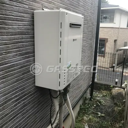 施工後の給湯器（ノーリツ GT-2060SAWX-2 BL）