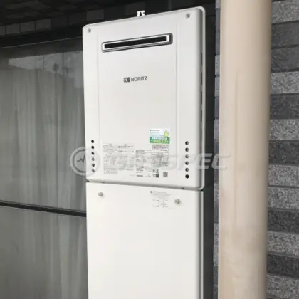 施工後の給湯器（ノーリツ GT-2060AWX-2 BL）