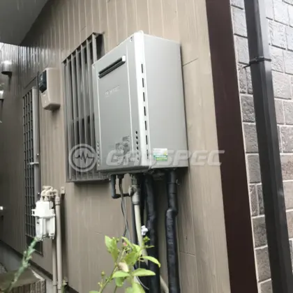 施工後の給湯器（ノーリツ GT-C2462SAWX-2 BL）