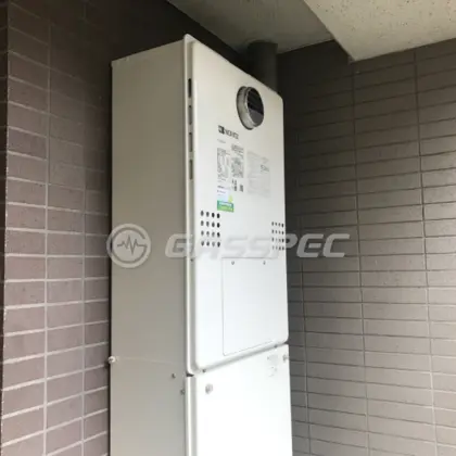 施工後の暖房熱源機（ノーリツ GTH-C2460AW3H-1 BL）