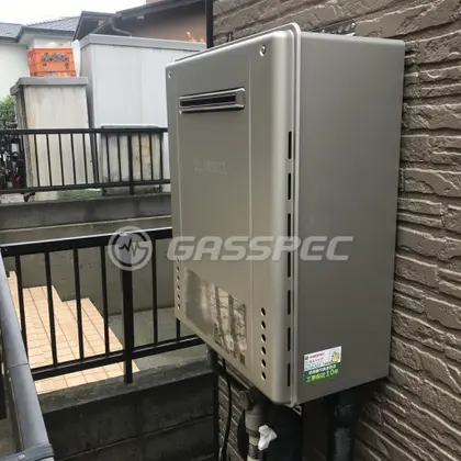 施工後の給湯器（ノーリツ GT-C2462SAWX-2 BL）