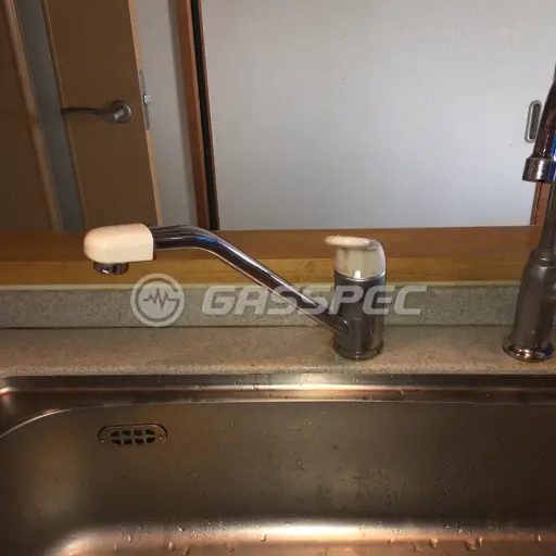 交換前の水栓・蛇口