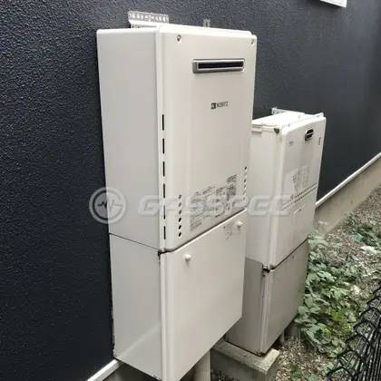 施工後の給湯器（ノーリツ GT-2460SAWX-2 BL）